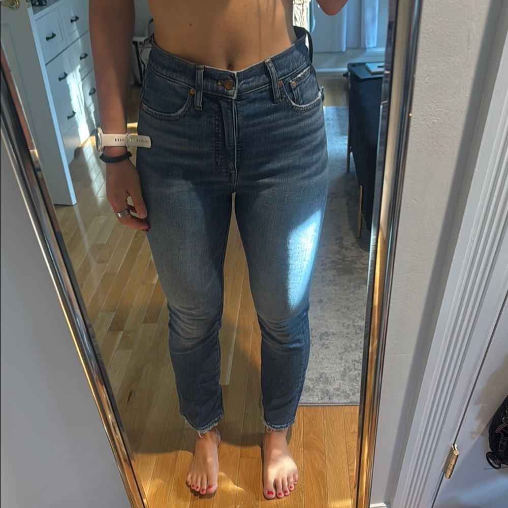 Madewell Slim Demi Boot Jeans - 26